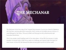 Tablet Screenshot of mechanar.com